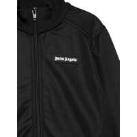 Geci de iarna pentru Baieti - Geci de iarna Palm Angels CURVEDLOGO CUT TRACK JKT BLACK - OFF WHI Black   Baieti (BM 18878766) - B-mall.ro