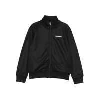 Geci de iarna CURVEDLOGO CUT TRACK JKT BLACK - OFF WHI Baieti