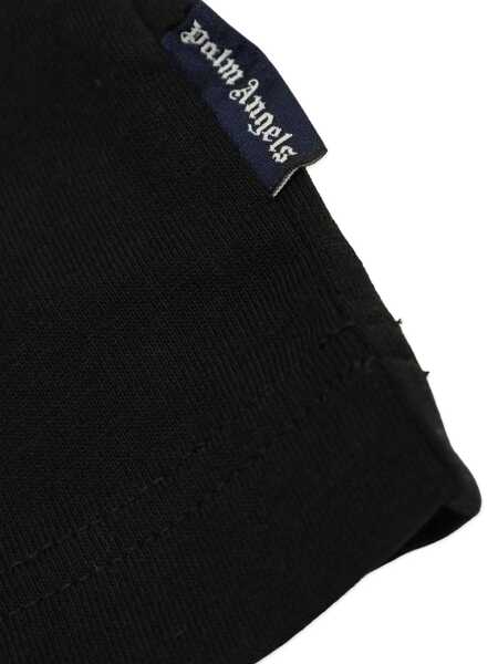 Tricouri Palm Angels BLURRED LOGO REG.TSHIRT S/S BLACK - ROSE Black   Fete (BM 18878778) 3