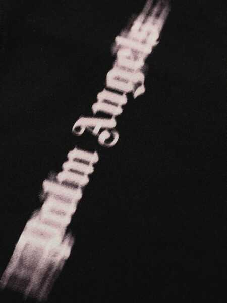 Tricouri Palm Angels BLURRED LOGO REG.TSHIRT S/S BLACK - ROSE Black   Fete (BM 18878778) 4