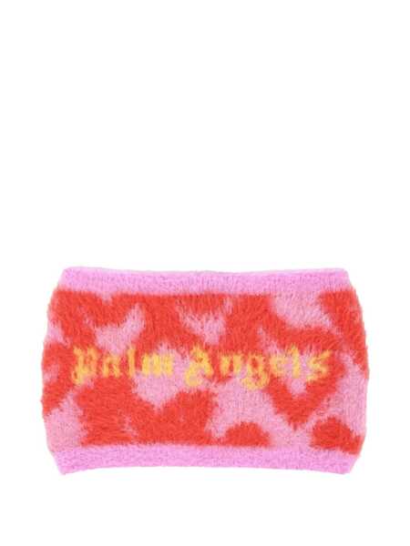 Bluze de trening Palm Angels PA SPRAY HEARTS KNIT COLLAR ROSE PINK - Pink Fete (BM 18878790) 1