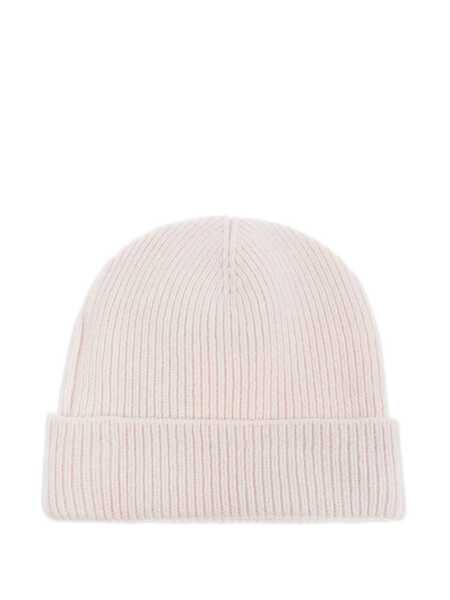 Caciuli Palm Angels LOGO KNIT BEANIE ROSE PINK - BRICK RED Pink Fete (BM 18878793) 2