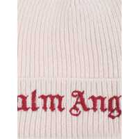 Caciuli pentru Fete - Caciuli Palm Angels LOGO KNIT BEANIE ROSE PINK - BRICK RED Pink Fete (BM 18878793) - B-mall.ro