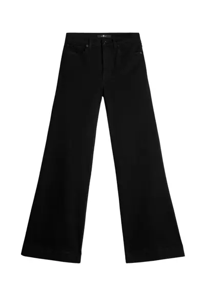 Blugi evazati 7 For All Mankind 7 FOR ALL MANKIND JEANS 7U54SU79.ONO BLACK Black Femei (BM 18878817) 1