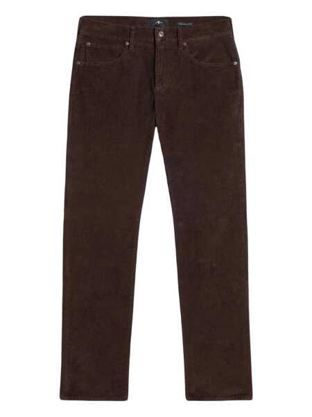 Blugi drepti 7 For All Mankind 7 FOR ALL MANKIND JEANS 7TE71E53.1LP BROWN Brown Barbati (BM 18878841) 1