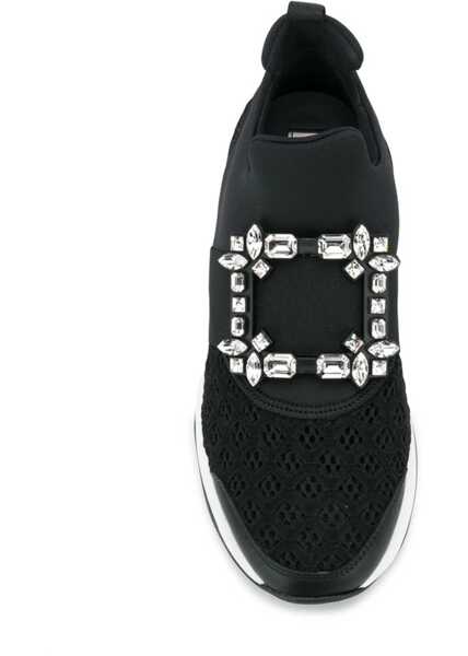 Sneakers Roger Vivier Viv Run Fabric Sneaker BLACK Femei (BM 18879634) 4