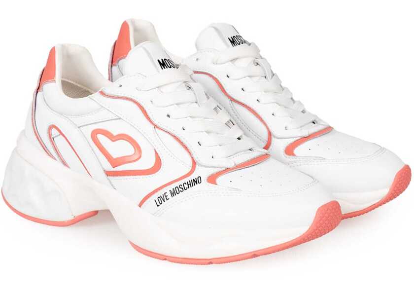 Papuci LOVE Moschino JA15296G1MIA Biay Femei (BM 18879691) 2