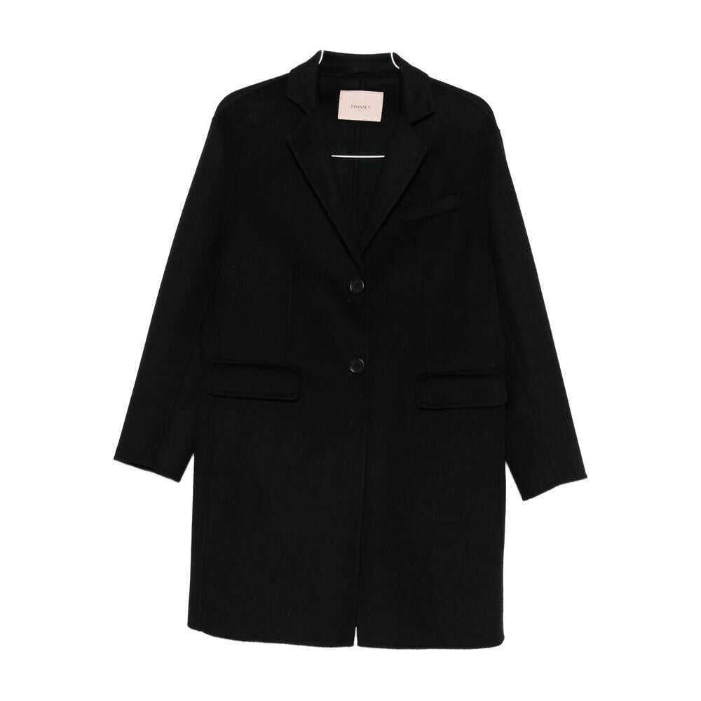 Paltoane TWINSET Twinset Coats Black Femei (BM 18880488) 1