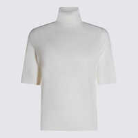 Pulovere Allude Maglie Bianco Femei