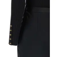 Rochii Dama - Rochii Elisabetta Franchi Elisabetta Franchi Turtleneck Dress Black Femei (BM 18882300) - B-mall.ro