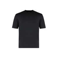 Tricouri Zegna Silk And Cotton T-Shirt Barbati
