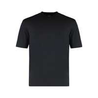Tricouri Zegna Silk And Cotton T-Shirt Barbati