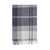 Barbour Barbour Barbour Blue And Gray Tartan Wool Scarf GREY