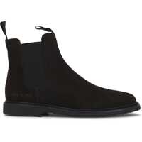 Ghete Chelsea Boots In Waxed Suede Barbati