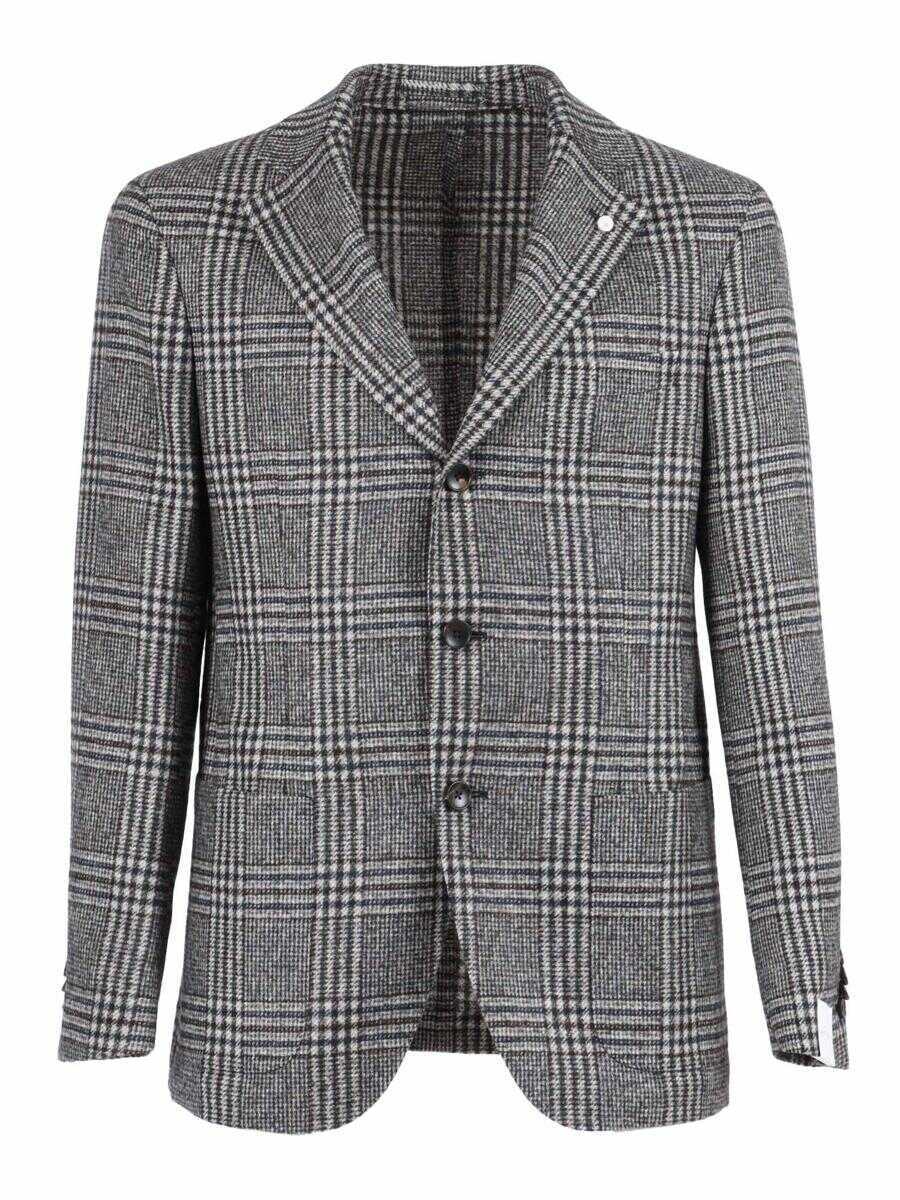 Costume LUIGI BIANCHI Luigi Bianchi Single-Breasted Jacket GRAY Barbati (BM 18885771) 1
