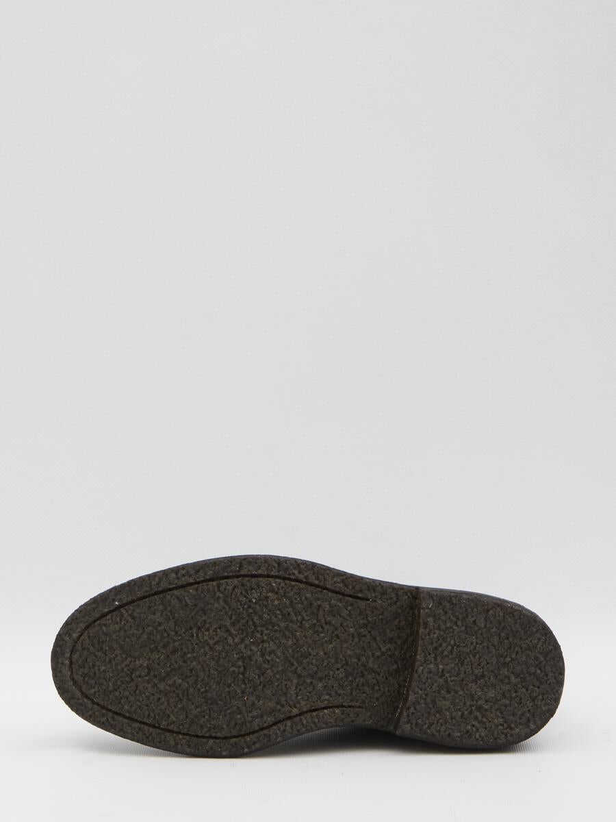 Bocanci Common Projects Chelsea Boots In Waxed Suede BROWN Barbati (BM 18886383) 4