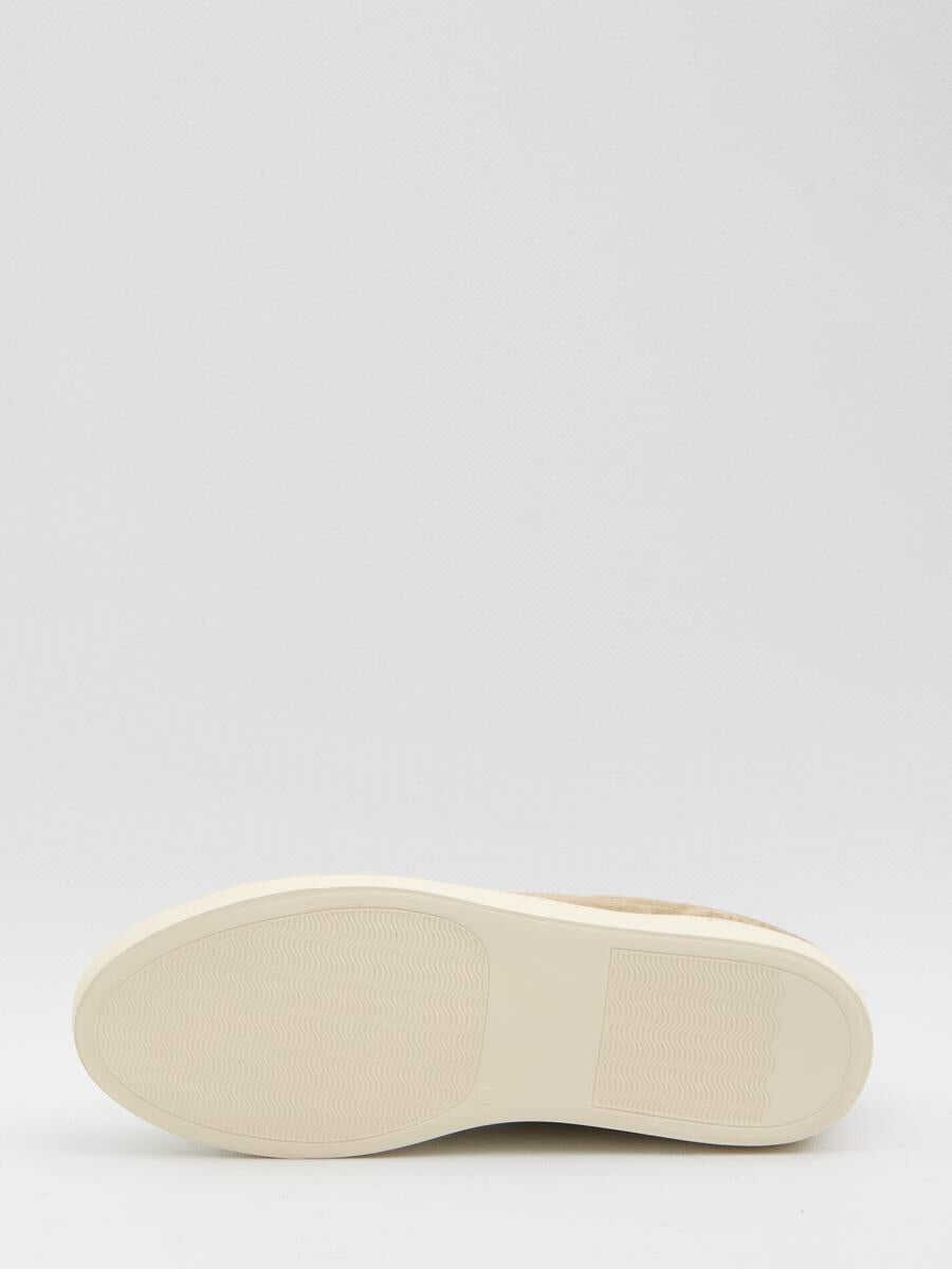 Sneakers Common Projects Retro Vintage Sneakers In Suede Beige Barbati (BM 18886887) 4