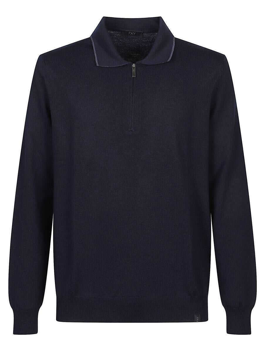 Pulovere Fay Fay Sweater BLUE Barbati (BM 18889116) 1