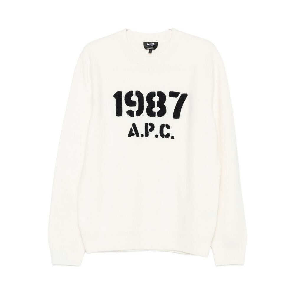 Pulovere A.P.C. A.P.C. Sweaters & Knitwear Beige Barbati (BM 18889812) 1