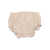 Paz Rodriguez WOVEN NEWBORN BLOOMERS "ALEGRIA" Beige