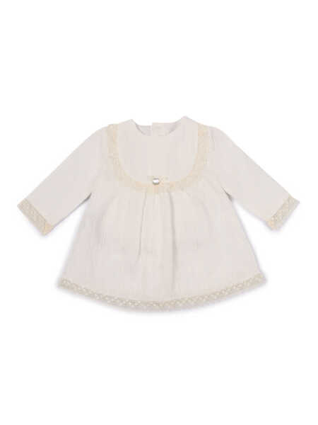 Pantaloni casual Paz Rodriguez WOVEN NEWBORN BLOOMERS PAZ OI 25-26 Beige Fete (BM 18889980) 1