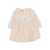 Paz Rodriguez KNIT NEWBORN DRESS "PAZ OI 25-26" Beige