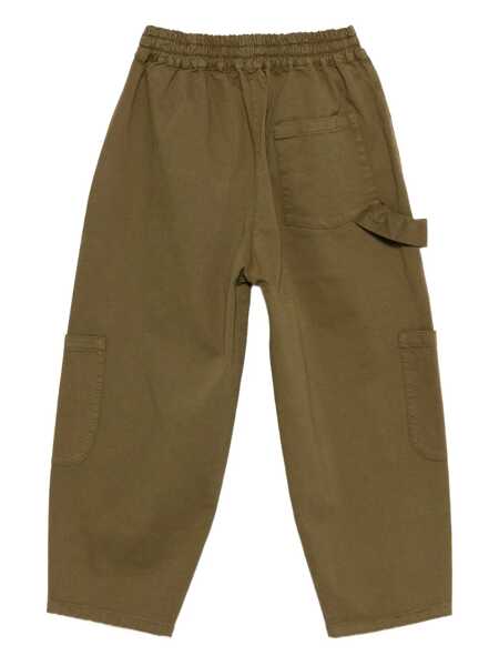 Pantaloni Bobo Choses Tic Tac Toe woven cargo pants Green Baieti (BM 18890019) 2