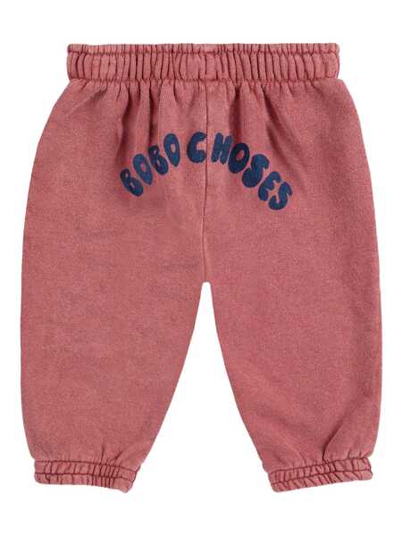 Pantaloni de trening Bobo Choses Curve Bobo Choses jogging pants Red Fete (BM 18890049) 2