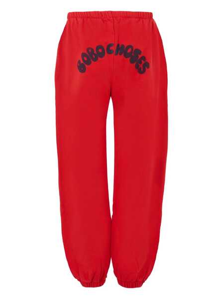 Pantaloni de trening Bobo Choses Curve Bobo Choses jogging pants Red Baieti (BM 18890073) 3