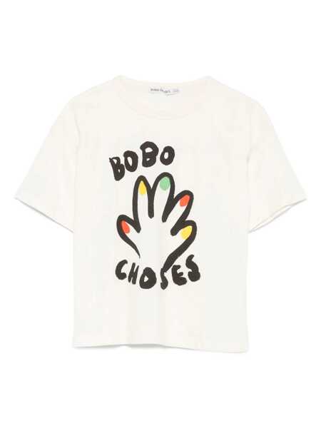 Tricouri Bobo Choses High Five T-shirt White Baieti (BM 18890088) 1