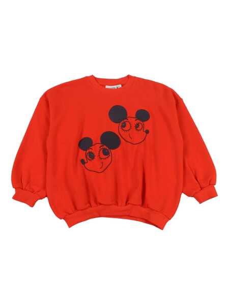 Bluze de trening MINI RODINI Ritzratz emb sweatshirt Red Fete (BM 18890103) 1