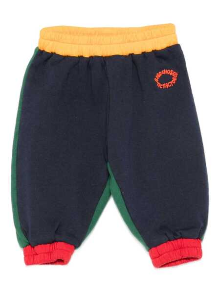 Pantaloni de trening Bobo Choses Bobo Choses color block jogging pants Blue Fete (BM 18890127) 1