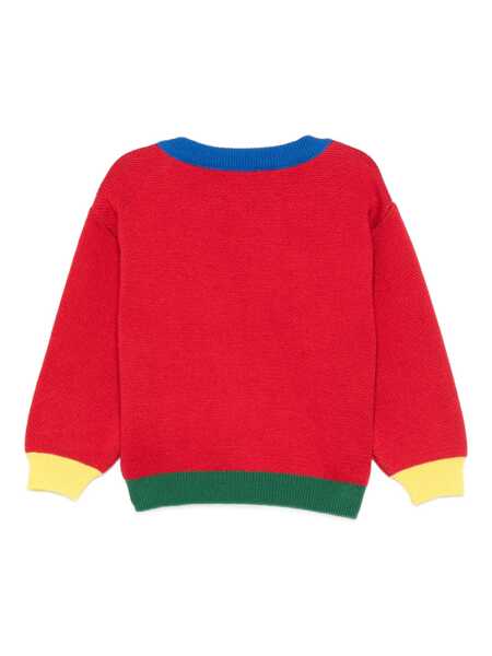 Pulovere casual Bobo Choses Doggy Mate jacquard jumper Red Fete (BM 18890166) 2