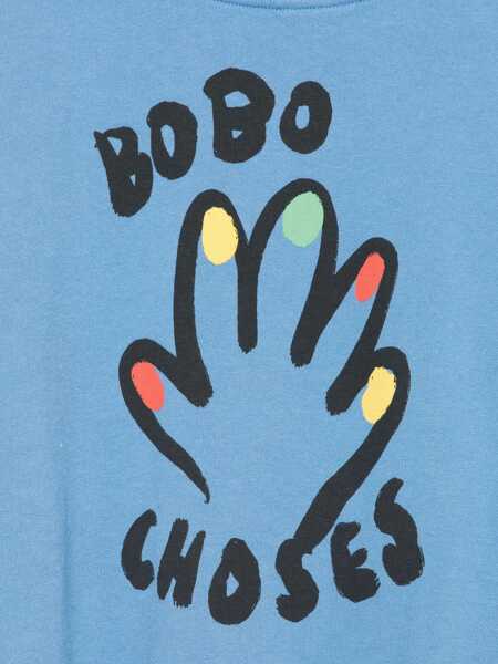 Bluze de trening Bobo Choses High Five sweatshirt Blue Baieti (BM 18890178) 3