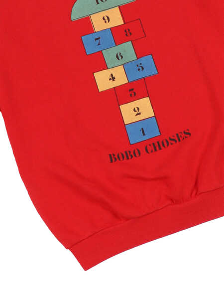 Bluze de trening Bobo Choses Hopscotch sweatshirt Red Baieti (BM 18890184) 3