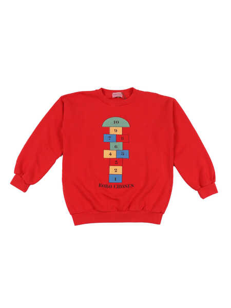 Bluze de trening Bobo Choses Hopscotch sweatshirt Red Baieti (BM 18890184) 1