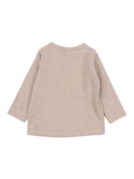 Tricouri One More In The Family embroidered t-shirt Beige Fete (BM 18890205) 2