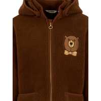 Jachete pentru Baieti pagina 2 - Jachete MINI RODINI Bear emb pile jacket Brown Baieti (BM 18890232) - B-mall.ro