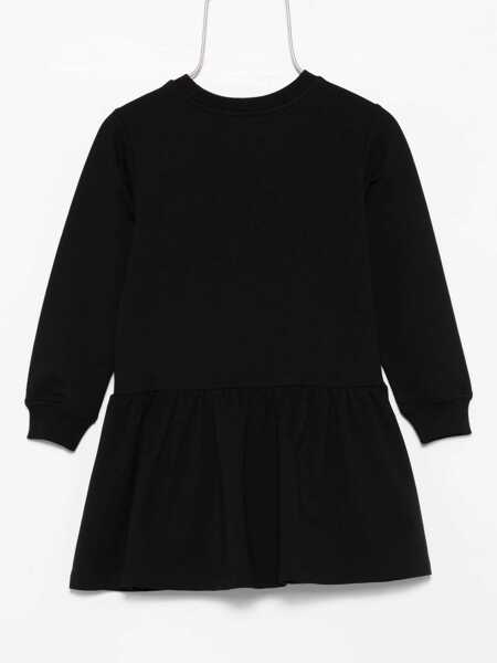 Rochii Moschino LONG SLEEVED DRESS Black   Fete (BM 18890352) 2