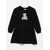 Moschino LONG SLEEVED DRESS Black  
