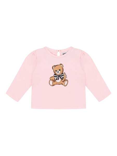 Bluze Moschino LONG SLEEVE BLOUSE Pink Fete (BM 18890415) 1