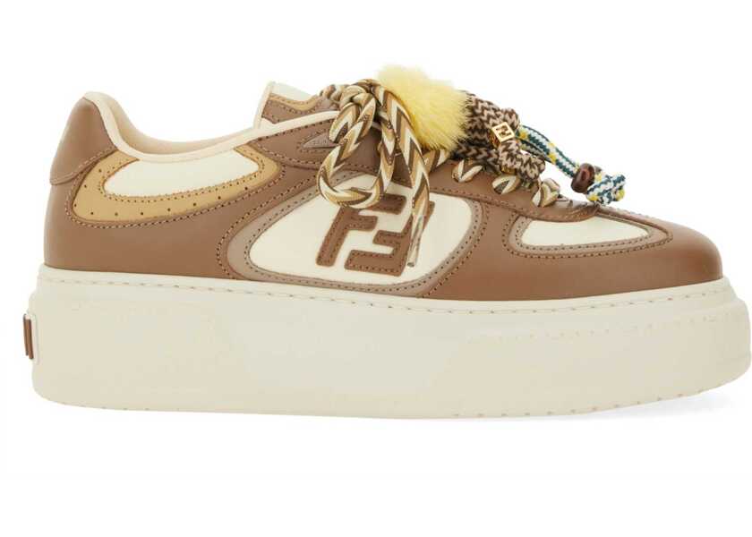 Sneakers Fendi Fendi Match Sneaker BEIGE Femei (BM 18890479) 1