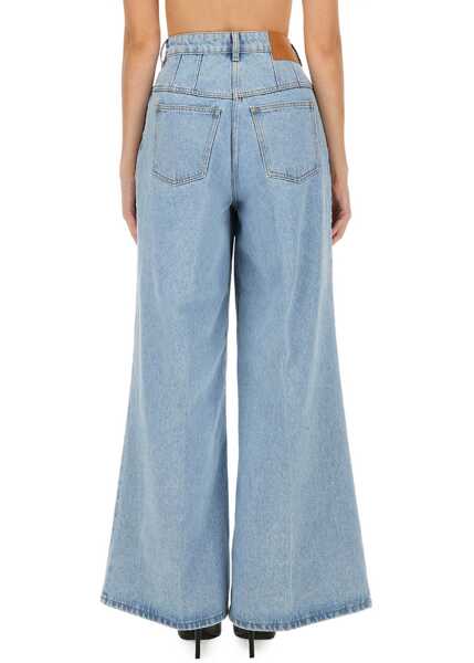 Blugi skinny Nina Ricci Wide Jeans BABY BLUE Femei (BM 18890482) 3