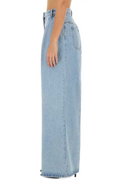 Blugi skinny Nina Ricci Wide Jeans BABY BLUE Femei (BM 18890482) 4