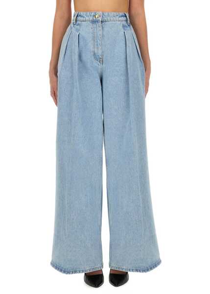 Blugi skinny Nina Ricci Wide Jeans BABY BLUE Femei (BM 18890482) 1
