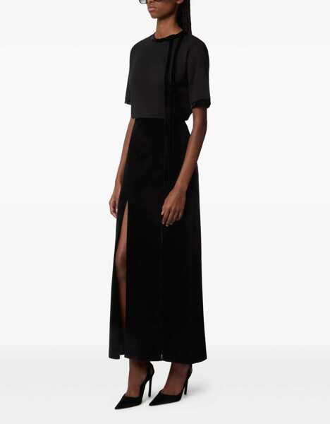 Tricouri Nina Ricci T-Shirt With Ribbon And Bow BLACK Femei (BM 18890494) 3