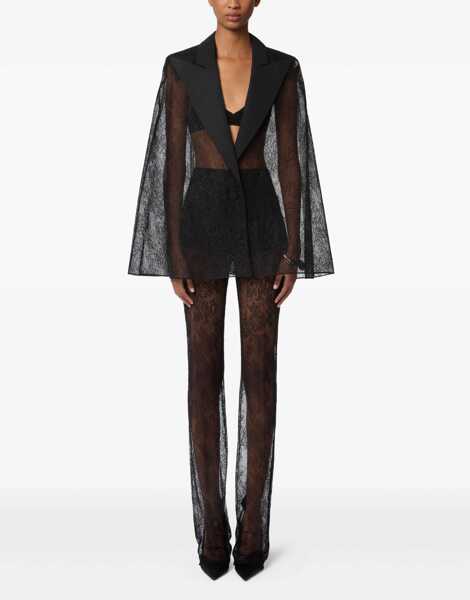 Bluze Nina Ricci Blazer-Inspired Lace Cape BLACK Femei (BM 18890527) 2