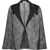 Nina Ricci Blazer-Inspired Lace Cape BLACK