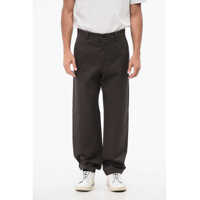 Pantaloni casual Straight Leg Chino Pants With Belt Loops Barbati