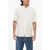 Dior Parley Solid Color Short Sleeved Shirt With Zip Closure White